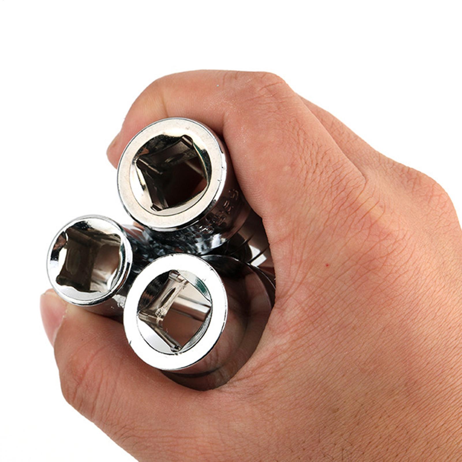 Socket Set - Dopsleutelset Universeel Multifunctioneel Draagbaar Gereedschap Auto