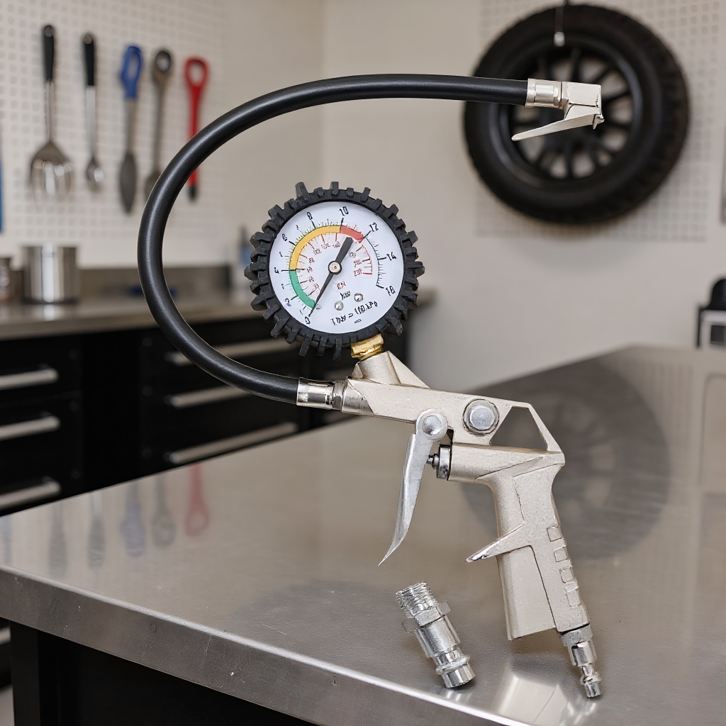 Spring Compressor Tool - Bandenspanningsmeter, pistooltype, auto, motorfiets, SUV, opblaasapparaat