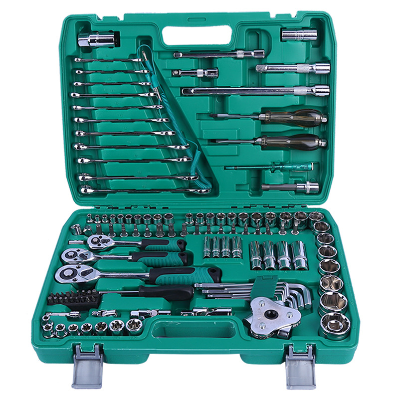 Set van 121-delige huishoudeli - Socket Set recensie en prijs