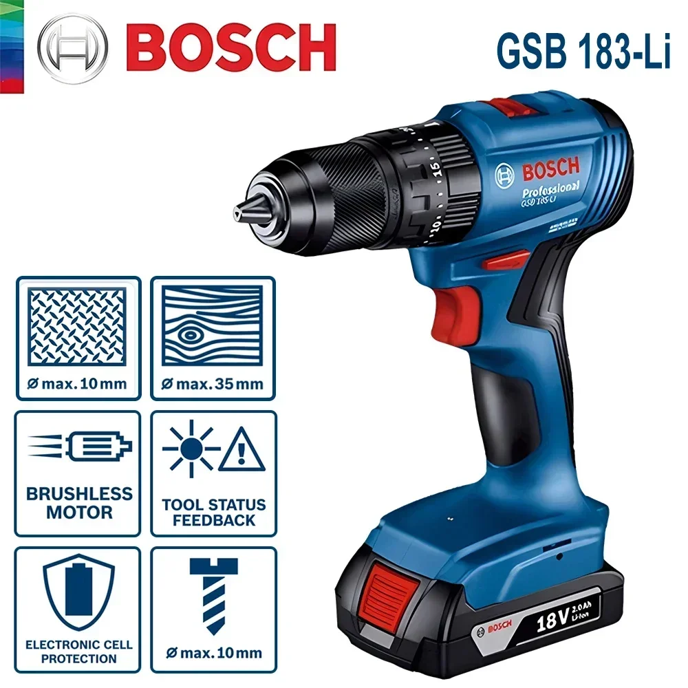 Bosch GSB183-LI 18V accuboorma - Torque Wrench recensie en prijs