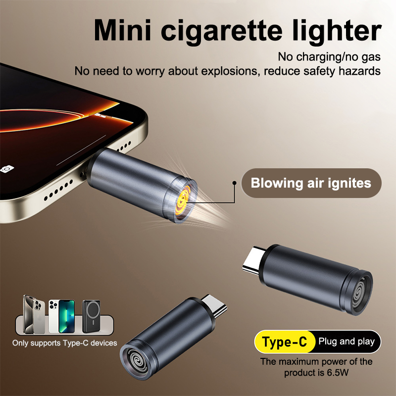 Draagbare Type C mini-aansteke - Spark Plug recensie en prijs