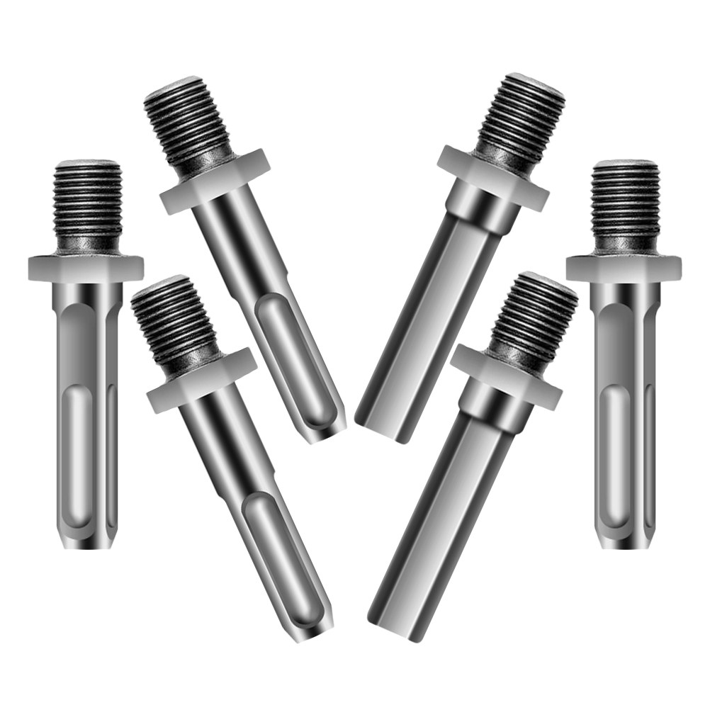 Set van 6 stalen booradapterve - Socket Set recensie en prijs